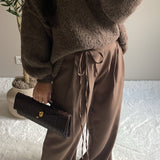 Pantalon chocolat