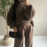 Pantalon chocolat