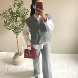 Gilet Nina gris