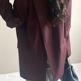 Blazer Malou bordeaux