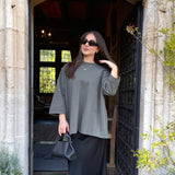 T-shirt Tina kaki